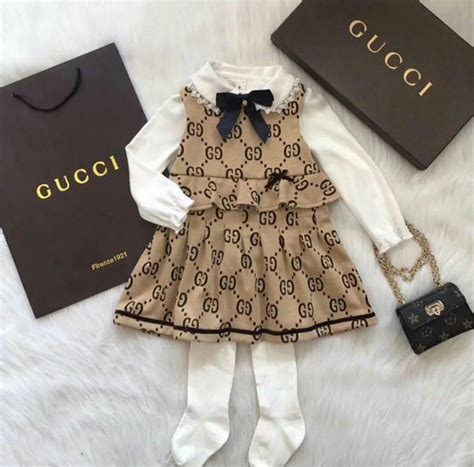 cheap gucci girl clothes|Gucci baby clothes for girls.